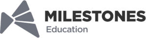 milestones-education-logo-H-bw